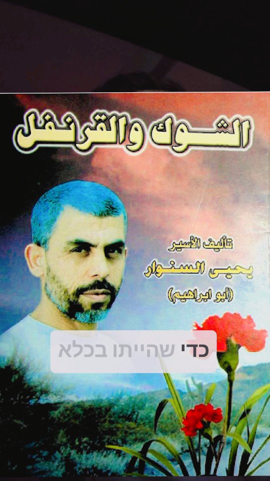 הקוצים והציפורן: ה"מיין קאמפף" של יחיא סינוואר שהפך לרב-מכר